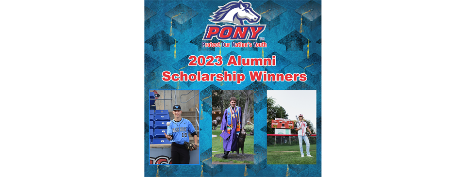 2024 PONY Baseball and Softball Alumni Scholarship